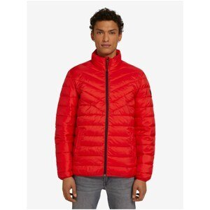 Red Men's Quilted Lightweight Jacket Tom Tailor Denim - Men's