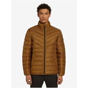 Brown Men's Quilted Light Jacket Tom Tailor Denim - Men