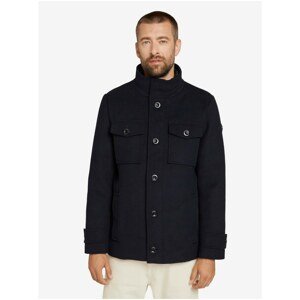 Black Men's Jacket Tom Tailor Wool Jacket - Men's