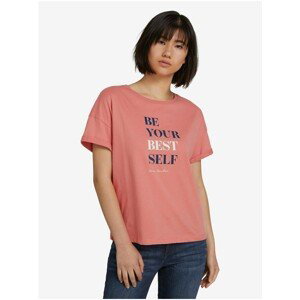 Pink Women's T-Shirt Tom Tailor - Women