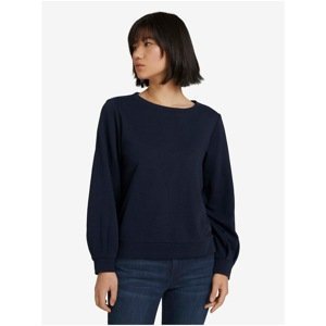 Dark Blue Women's Sweatshirt Tom Tailor - Women