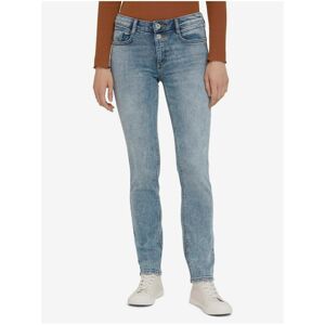 Blue Women's Slim Fit Jeans Tom Tailor Alexa Slim - Women