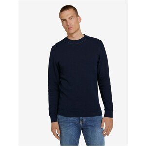 Dark Blue Men's Basic Sweatshirt Tom Tailor - Men's