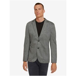 Grey Men's Brindle Jacket Tom Tailor Pique - Men