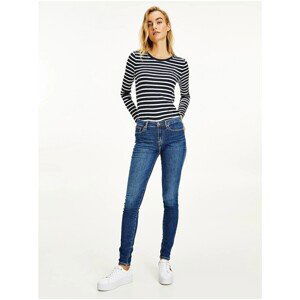 Blue Women's Skinny Fit Jeans Tommy Hilfiger Flex Como - Women