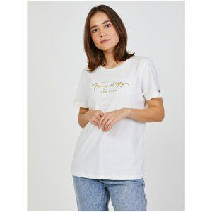 White Women's T-Shirt Tommy Hilfiger - Women