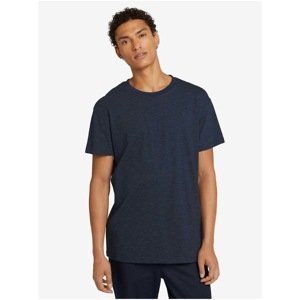 Dark Blue Men's Basic T-Shirt Tom Tailor Denim - Men