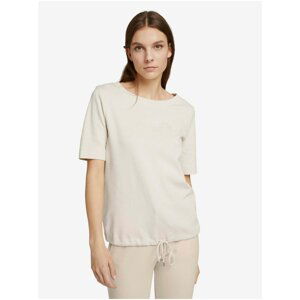 Cream Women's T-Shirt Tom Tailor Denim - Women