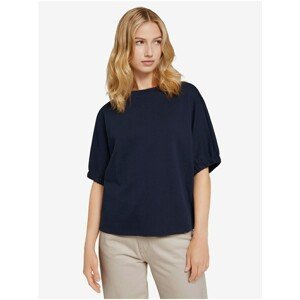Dark Blue Women's T-Shirt Tom Tailor Denim - Women