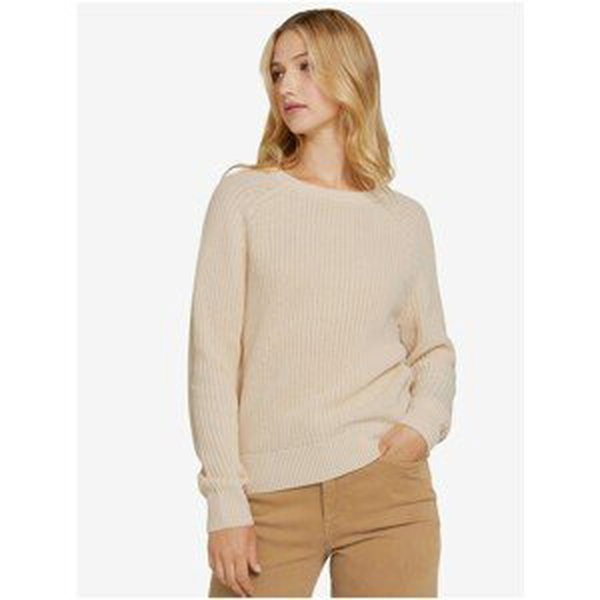 Beige Women's Sweater Tom Tailor Denim - Women