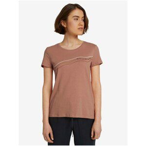 Pink Women's T-Shirt Tom Tailor Denim - Women