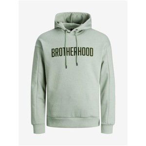 Jack & Jones Brice Light Green Hoodie - Mens