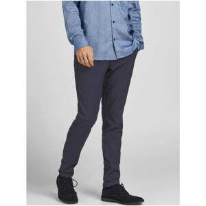 Jack & Jones Marco Dark Blue Trousers - Men's