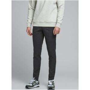 Jack & Jones Marco Dark Grey Trousers - Men's