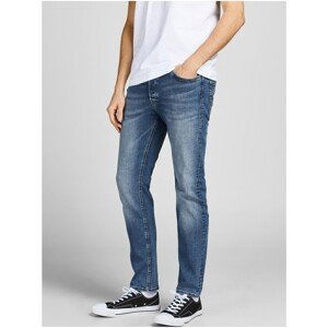 Blue Slim Fit Jeans Jack & Jones Tim - Mens