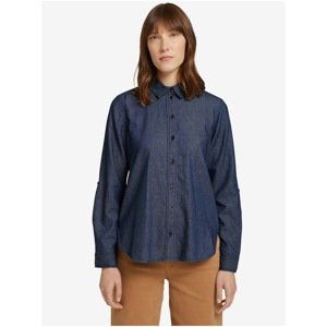 Dark blue Ladies Denim Shirt Tom Tailor - Women