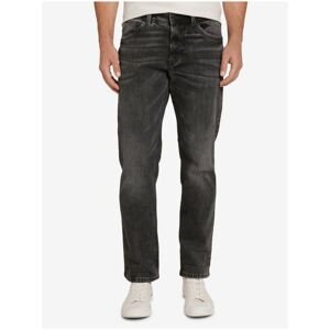 Dark Grey Men's Straight Fit Jeans Tom Tailor Marvin - Mens