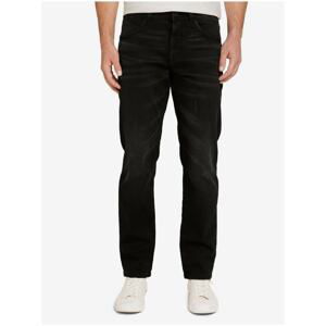 Black Men's Straight Fit Jeans Tom Tailor Marvin - Mens