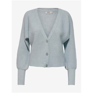 Light Blue Women's Ribbed Cardigan ONLY Lil Jan - Women