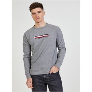 Grey Men's Brindle Sweatshirt Tommy Hilfiger - Men's