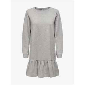 Light Grey Women's Sweatshirt Dress ONLY Dreamer - Women