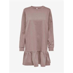 Old Pink Women's Sweatshirt Dress with Ruffle ONLY Dreamer - Women