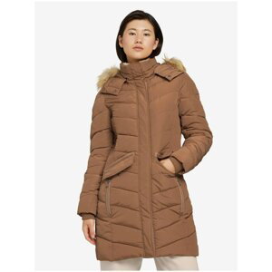 Brown Women's Winter Quilted Coat Tom Tailor - Women