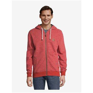 Red Men's Brindle Hoodie Tom Tailor - Men