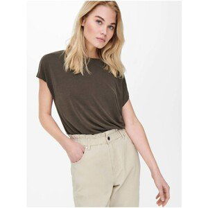 Brown Basic T-Shirt ONLY Free - Women