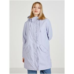 Light Purple Women's Parka with Hood and Only Sally Finish - Women