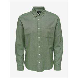 Light Green Shirt ONLY & SONS Niko - Men