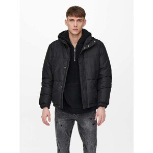 Black Quilted Jacket ONLY & SONS Orion - Men's
