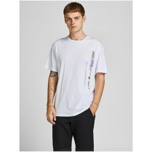 White T-Shirt Jack & Jones Playlist - Men