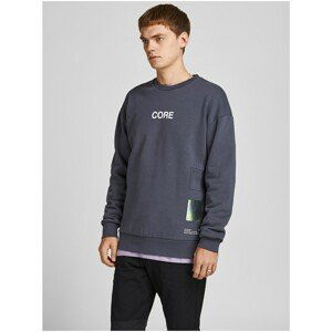 Dark Grey Sweatshirt Jack & Jones Playlist - Men's