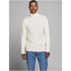 Jack & Jones Clyde Cream Turtleneck - Men