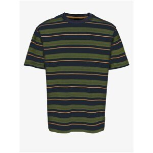 Blue-green striped T-shirt ONLY & SONS Tomas - Men
