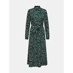 Dark Green Shirt Maxi dress ONLY Gerry - Women