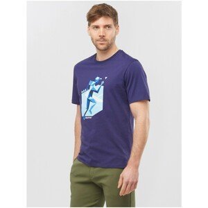 Outlife Graphic Geo Runner T-shirt Salomon - Men