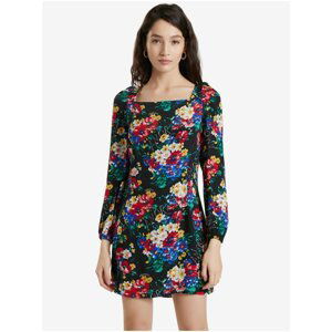 Black Women's Floral Dress Desigual Nilo - Women