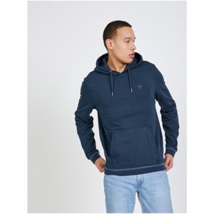 Dark Blue Men's Hoodie Guess - Men's