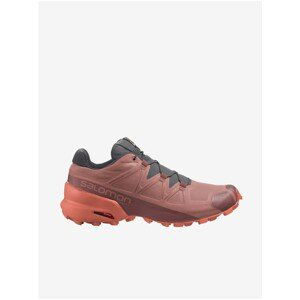 Coral-Burgundy Women's Salomon Speedcross Shoes - Women