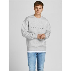Light Grey Sweatshirt Jack & Jones Copenhagen - Mens