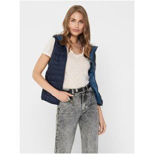 Dark Blue Women's Quilted Vest ONLY New Tahoe - Women