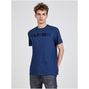 Blue Men's T-Shirt Guess - Men's