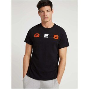 Black Men's T-Shirt Guess - Men's