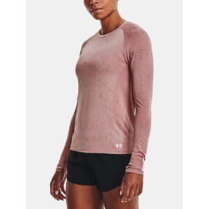 Under Armour T-Shirt UA Seamless Run LS-PNK - Women