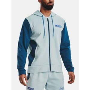 Under Armour Sweatshirt UA SUMMIT KNIT FZ HD-BLU - Mens