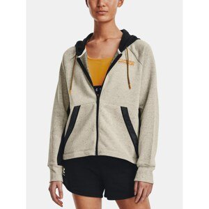 Under Armour Sweatshirt Rival + FZ Hoodie-BRN - Women