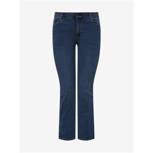 Dark Blue Straight Fit Jeans ONLY CARMAKOMA Augusta - Women