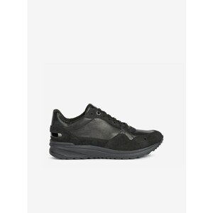 Black Women's Sneakers in Suede Geox Airell - Women